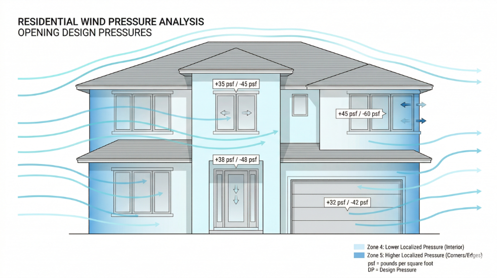 wind pressures