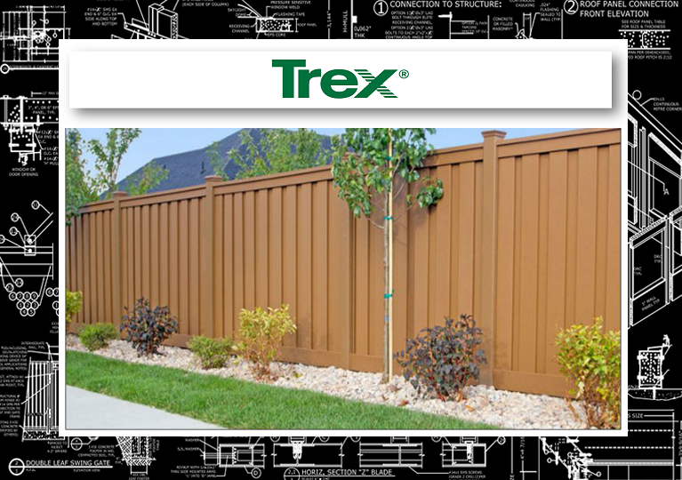 trex seclusions 6 39 8 39 composite fence vertical wind load chart for signs